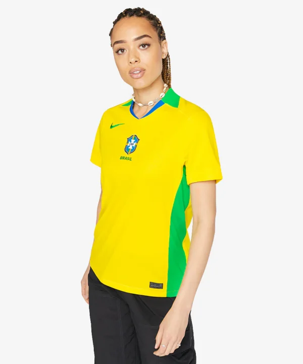 Camisa Feminina Da Seleção Brasileira 2025 Dri-FIT Stadium Home