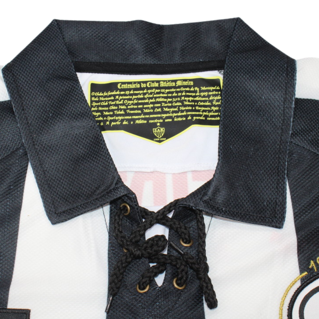 Camisa Atlético Mineiro Away 2008 - Versão Retrô "Pedro Henrique" Nº 10 - Imagem 11
