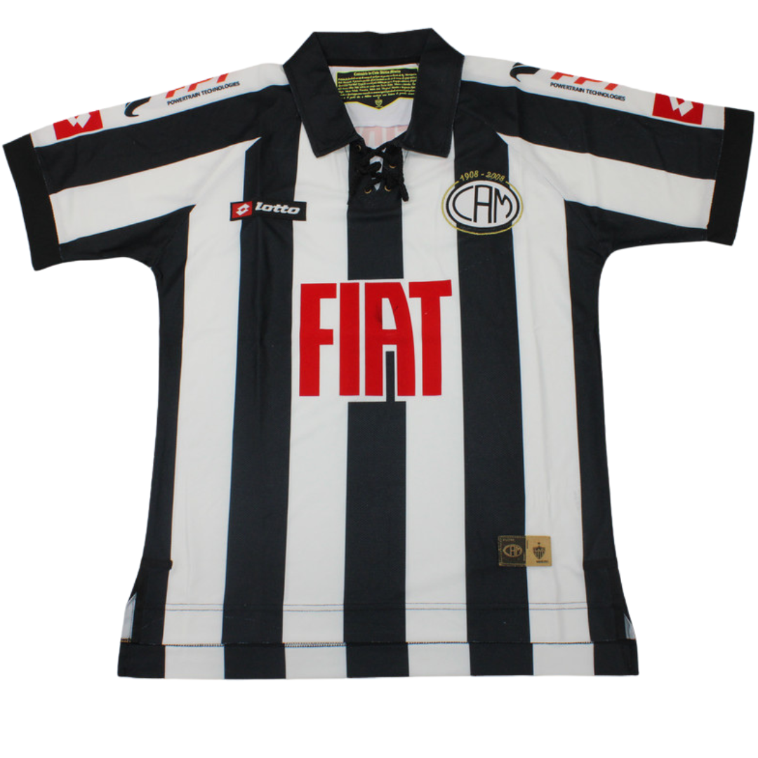 Camisa Atlético Mineiro Away 2008 - Versão Retrô "Pedro Henrique" Nº 10 - Imagem 2
