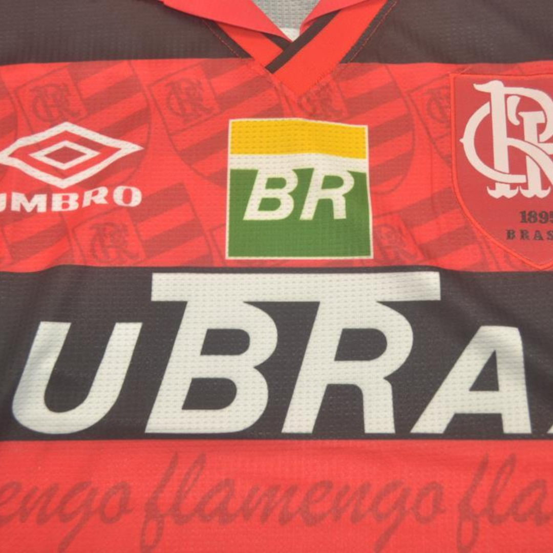 Camisa Flamengo Home 95/96 - Versão Retrô "Moreira" Nº 5 - Imagem 15