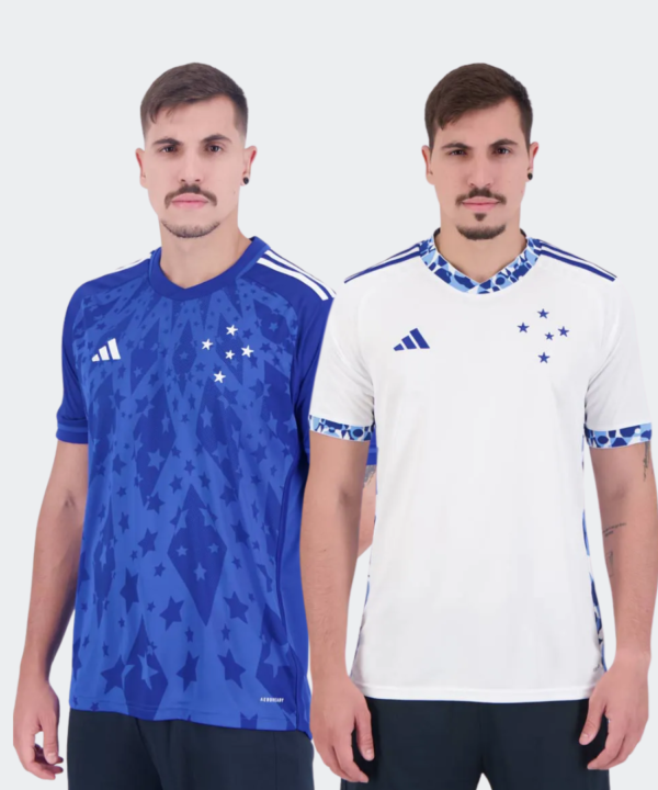 Kit 2 Camisas Cruzeiro 2024/25 I & II