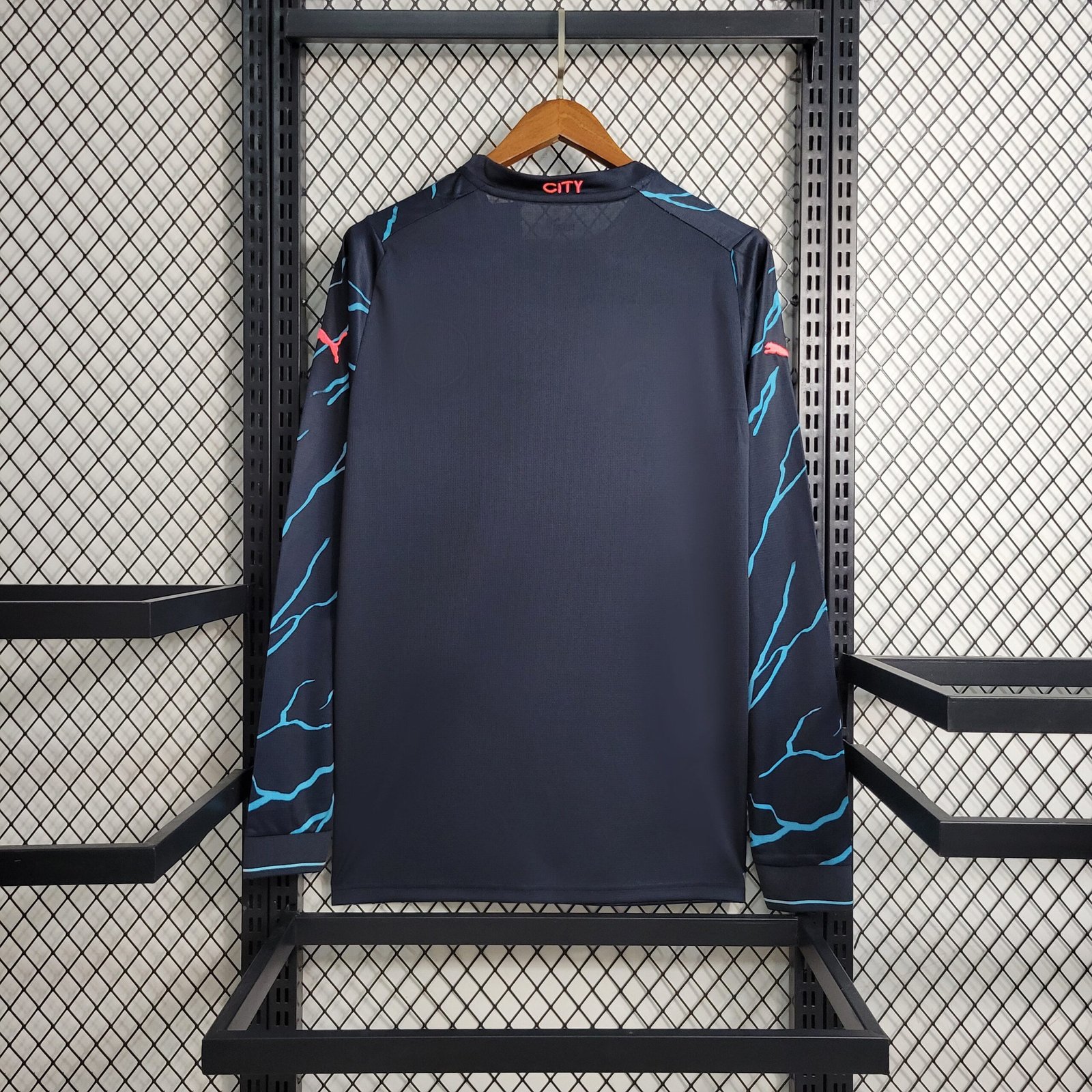 Camisa Manchester City 2023/24 Away - Manga Longa - Imagem 2