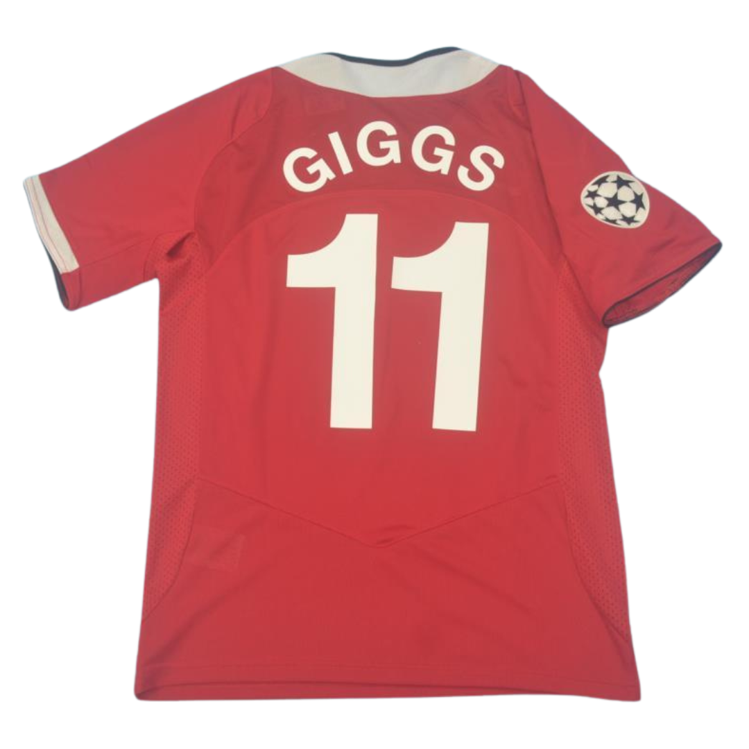 Camisa Manchester United Home 04/06 - Versão Retrô "Giggs" Nº 11