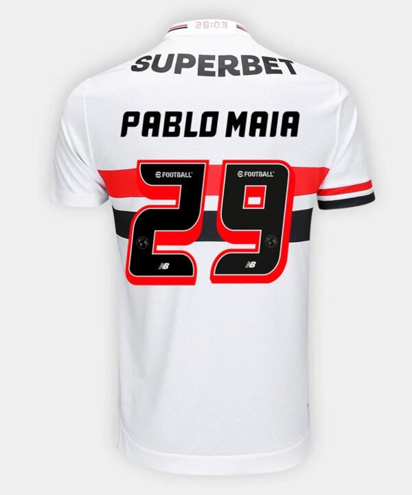 Camisa São Paulo 2025/26 I PABLO MAIA N° 29