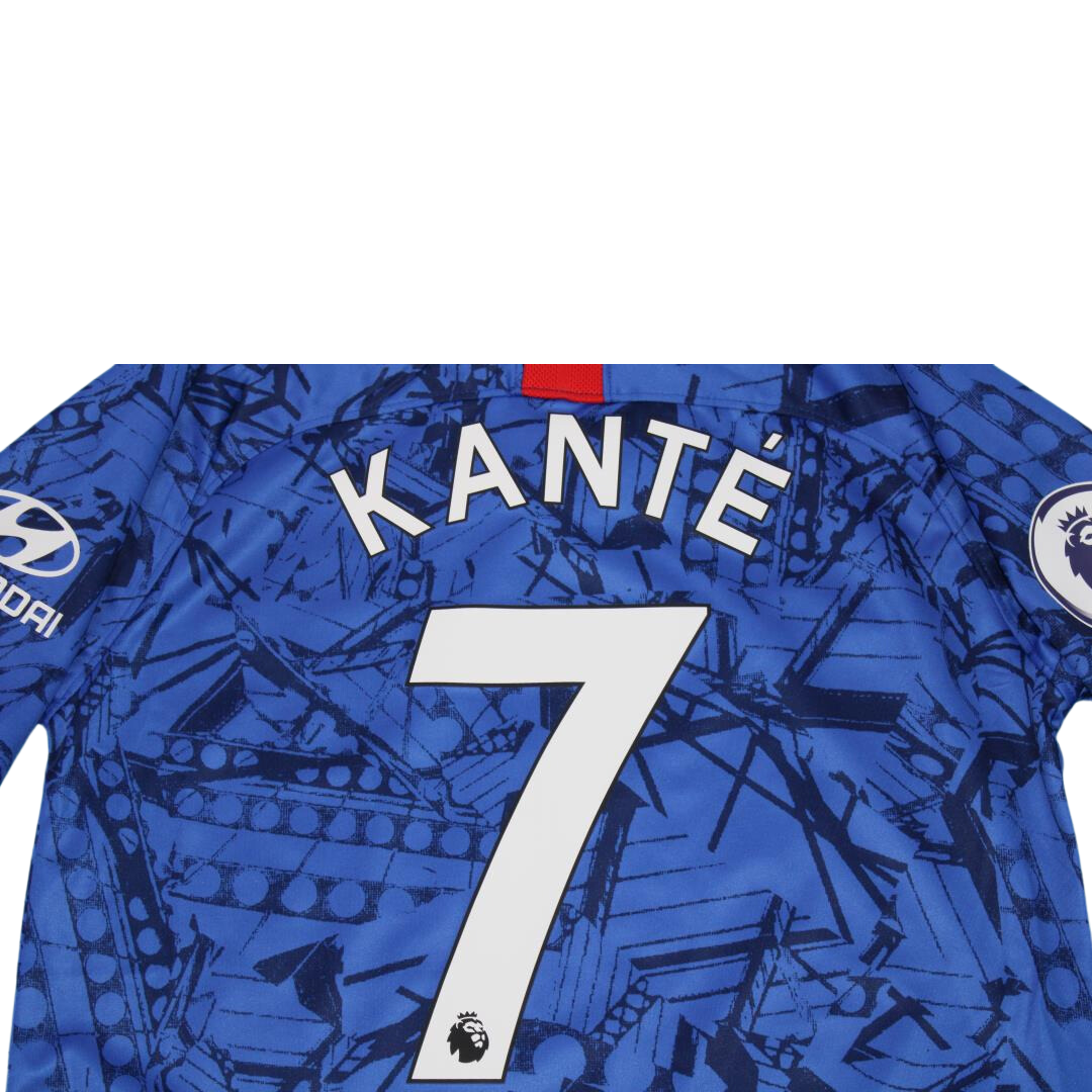Camisa Chelsea Home 19/20 - Versão Retrô "Kanté" Nº 7 - Imagem 11