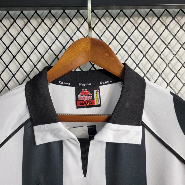 Camisa Retrô Juventus I 1997/98 Masculino Preto e Branco - Imagem 4