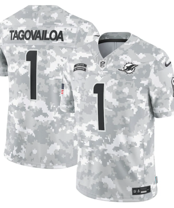 Camisa NFL Miami Dolphins Vapor F.U.S.E. Limited Salute To Service 2024