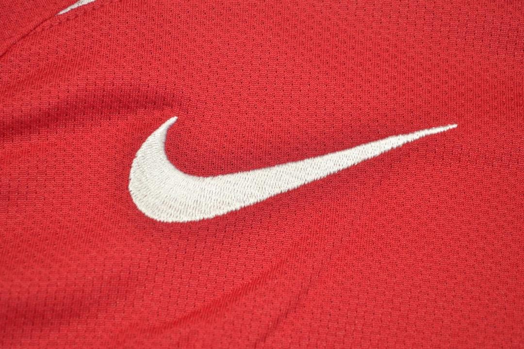 Camisa Manchester United Manga Longa Home 04/06 - Versão Retrô - Imagem 13