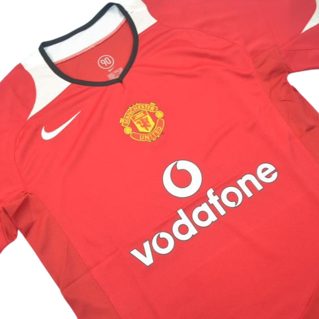 Camisa Manchester United Home 04/06 - Versão Retrô "Giggs" Nº 11 - Imagem 5