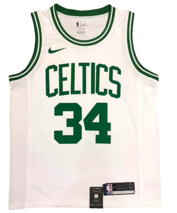 Regata NBA Boston Celtics Retrô Authentic Pierce 34 - Branca