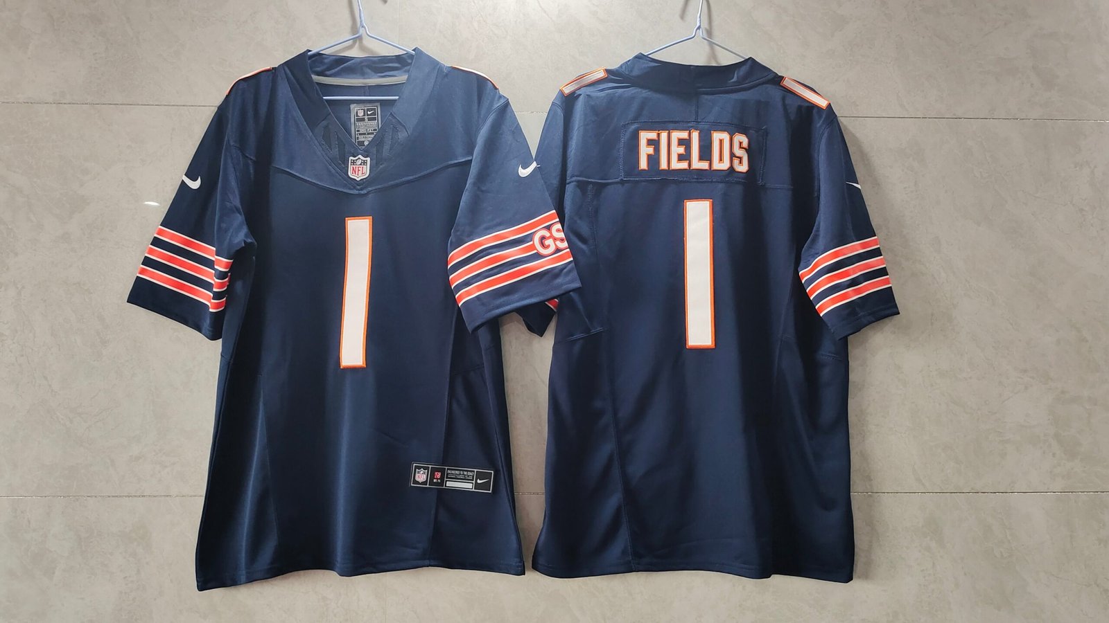 Camisa NFL Chicago Bears Vapor F.U.S.E. Limited Jersey Azul - Imagem 5