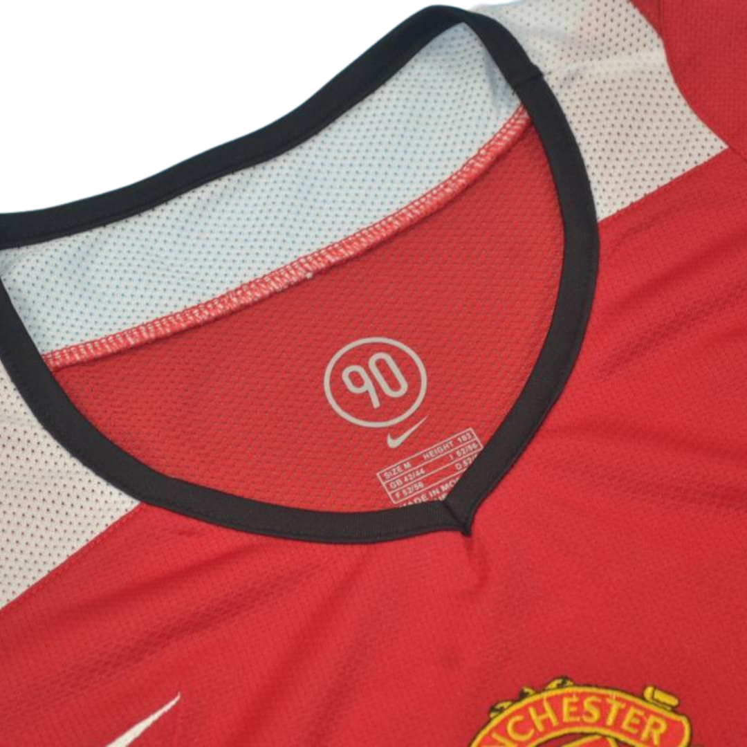 Camisa Manchester United Home 04/06 - Versão Retrô "Giggs" Nº 11 - Imagem 8