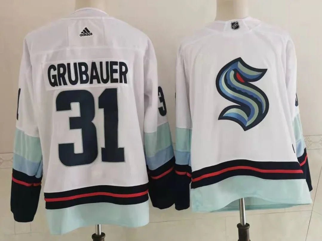 Camisa NHL Seattle Kraken Jersey Branca - Imagem 4