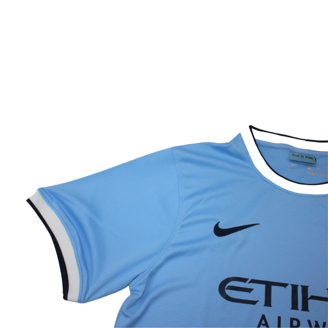 Camisa Manchester City Home 13/14 - Versão Retrô "Toure Yaya" Nº 42 - Imagem 5