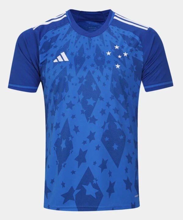 Camisa Cruzeiro 24/25 Home Torcedor - Azul e Branca