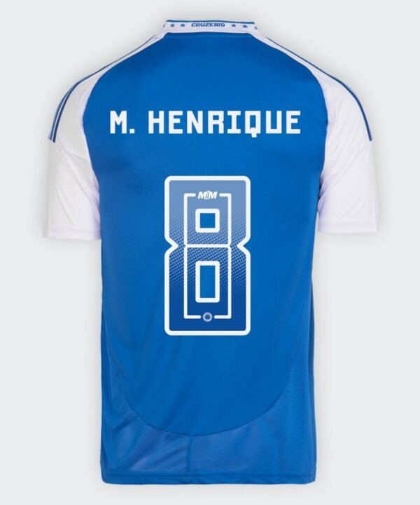 Camisa Cruzeiro 2025/26 I M. HENRIQUE N° 8