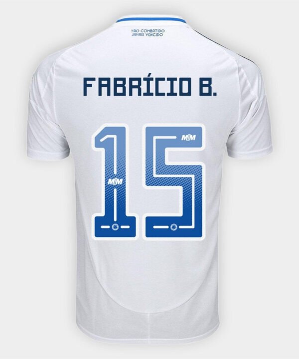 Camisa Cruzeiro 2025/26 II FABRICIO B. N° 15