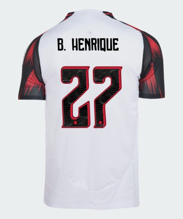 Camisa Flamengo 2025/26 II B. HENRIQUE N° 27
