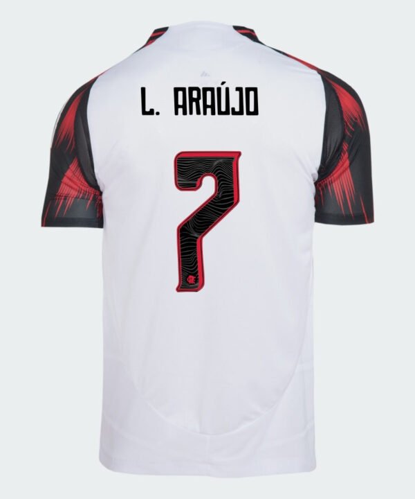 Camisa Flamengo 2025/26 II DE L. ARAÚJO N° 7