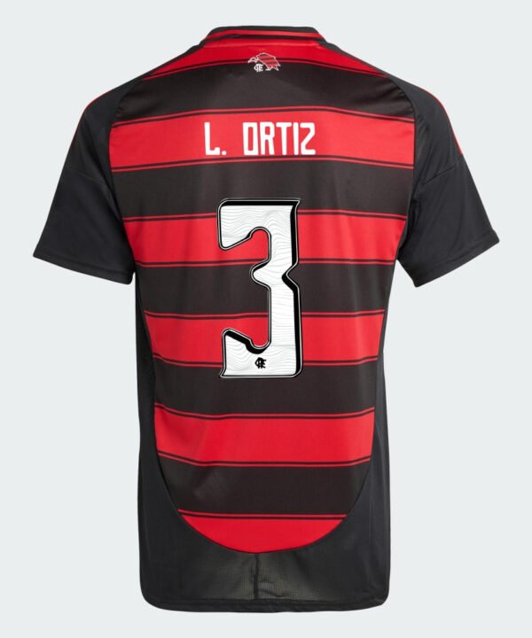 Camisa Flamengo 2025/26 I LÉO ORTIZ N° 3