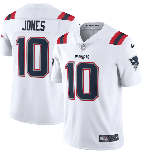 Camisa NFL New England Patriots Vapor Limited Jersey Branca