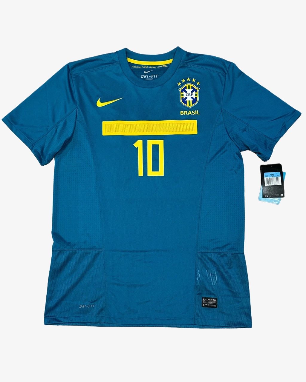 Camisa Seleção Brasileira 2011/12 Away Nº 10 Ronaldinho - Imagem 3