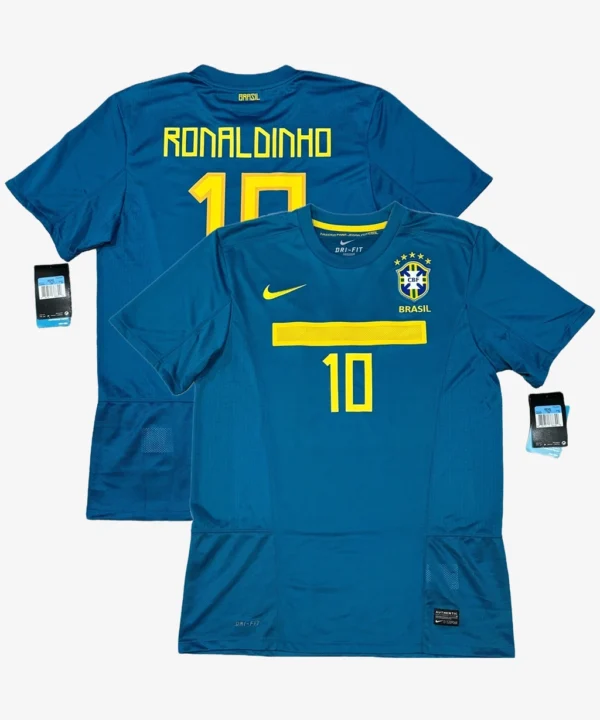Camisa Seleção Brasileira 2011/12 Away Nº 10 Ronaldinho