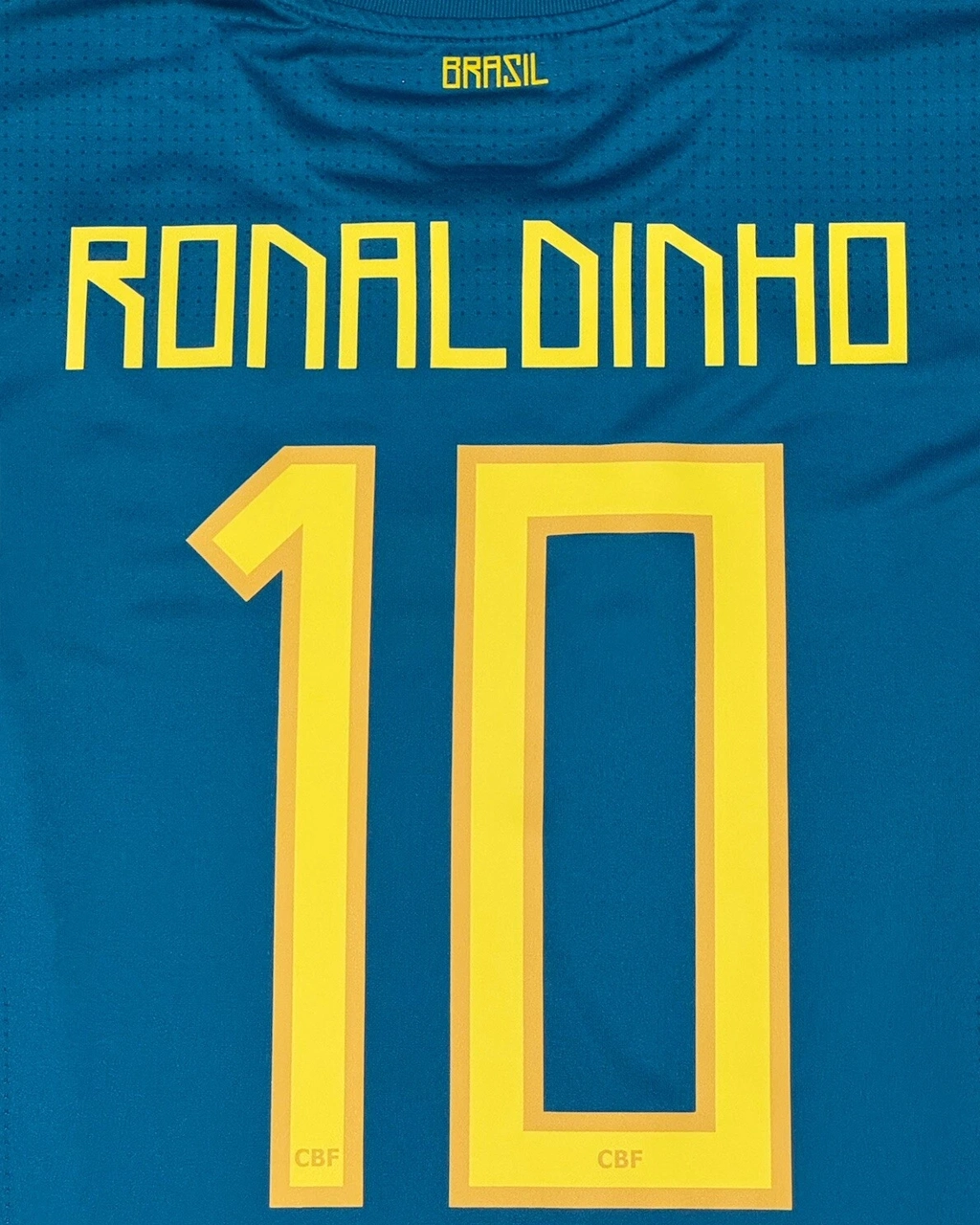 Camisa Seleção Brasileira 2011/12 Away Nº 10 Ronaldinho - Imagem 17