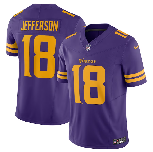 Camisa NFL Minnesota Vikings Vapor F.U.S.E. Limited Jersey Amarela - Imagem 3