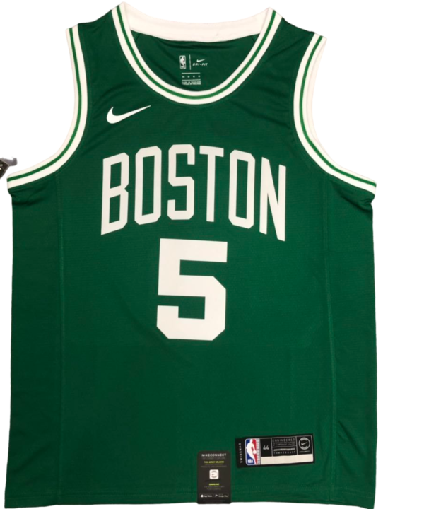 Regata NBA Boston Celtics Retrô Authentic Gernett 5 - Verde