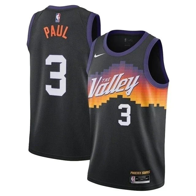 Regata NBA Phoenix Suns Authentic Paul 3 - Preta