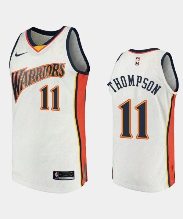 Regata NBA Golden State Warriors Retrô Authentic Swingman Thompson 11