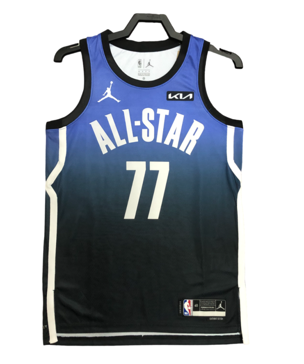 Regata NBA Dallas Mavericks All Star Authentic Doncic 77 - Azul