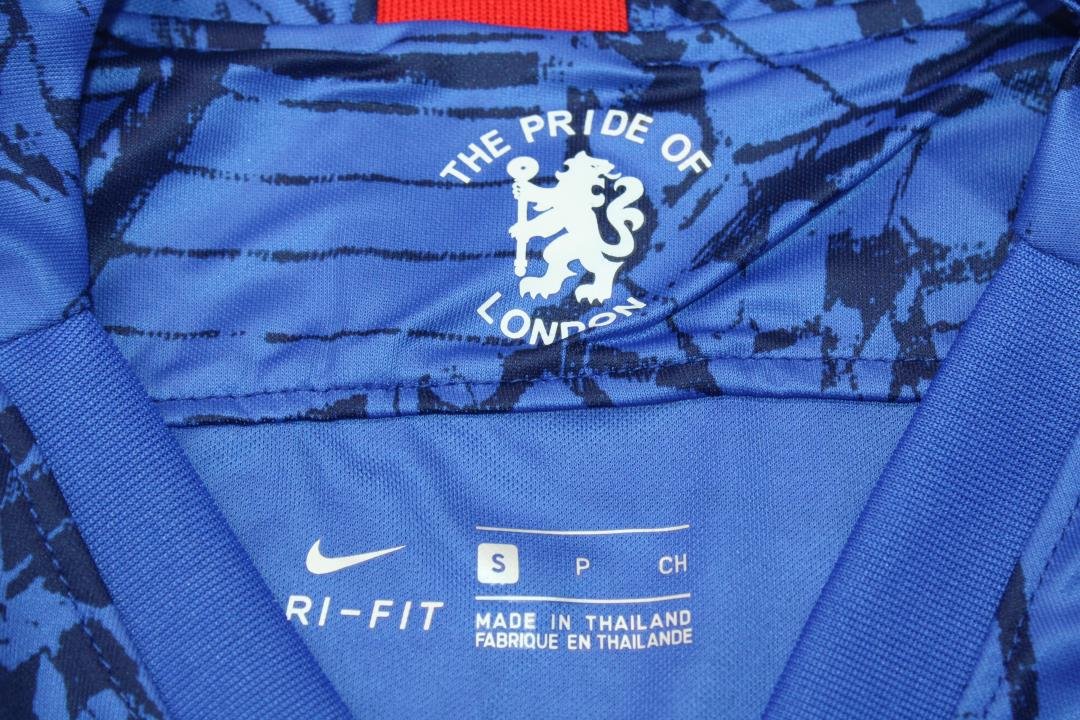Camisa Chelsea Home 19/20 - Versão Retrô "Kanté" Nº 7 - Imagem 8