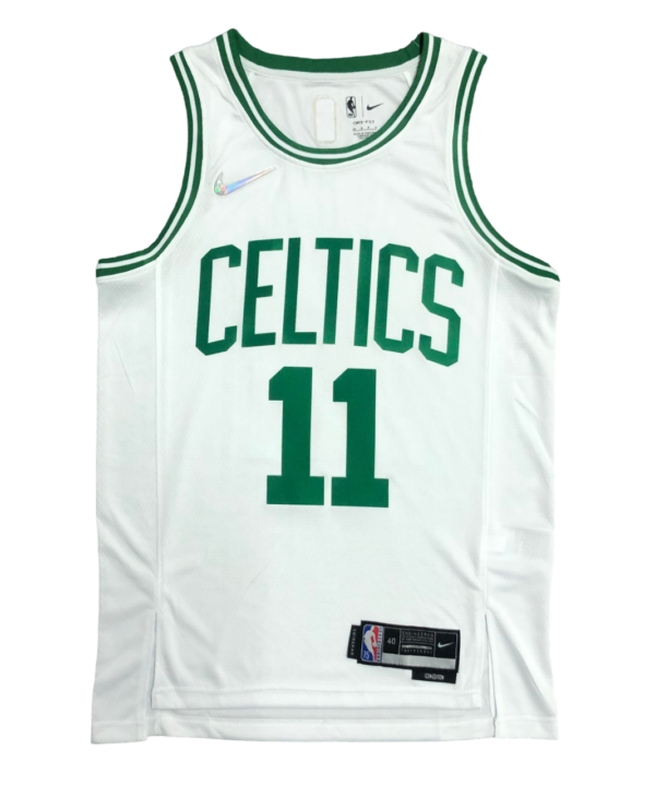 Regata NBA Boston Celtics 75 Anniversary Authentic Irving 11 - Branca