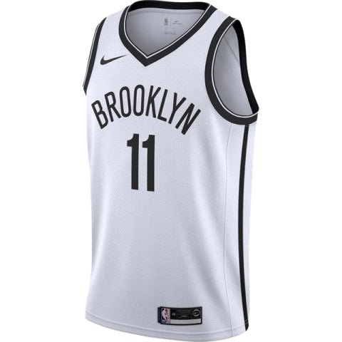 Regata NBA Brooklyn Nets Authentic Irving 11 - Branca e Preta