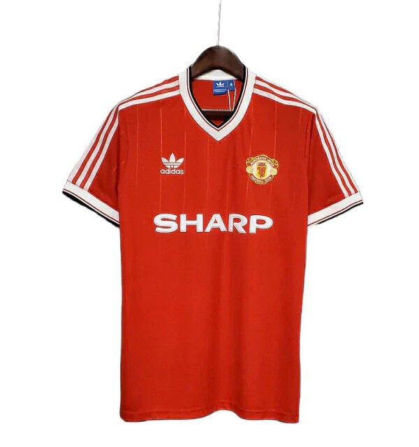Camisa Manchester United Retrô 1983/1984 Vermelha -
