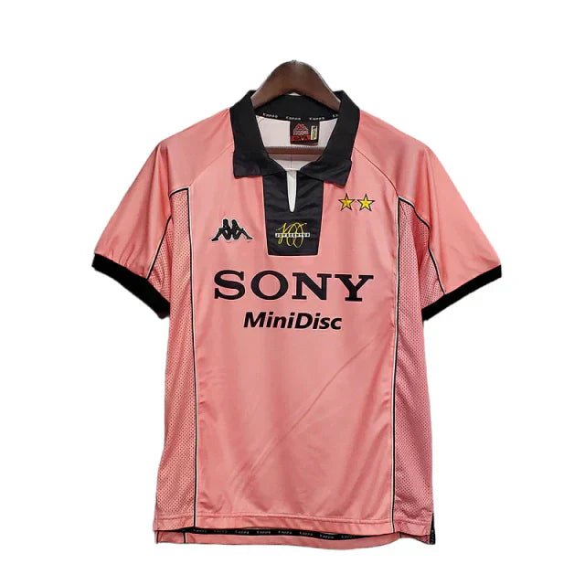 Camisa Juventus Retrô 1997/1998 Rosa -