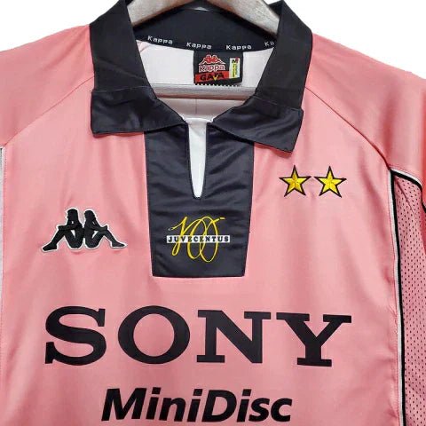 Camisa Juventus Retrô 1997/1998 Rosa - - Imagem 7