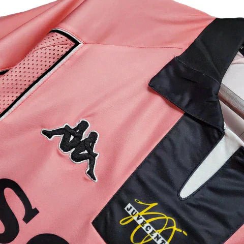 Camisa Juventus Retrô 1997/1998 Rosa - - Imagem 8