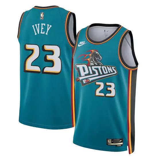 Regata NBA Detroit Pistons Classic Edition Authentic Swingman Ivey 23 - Azul