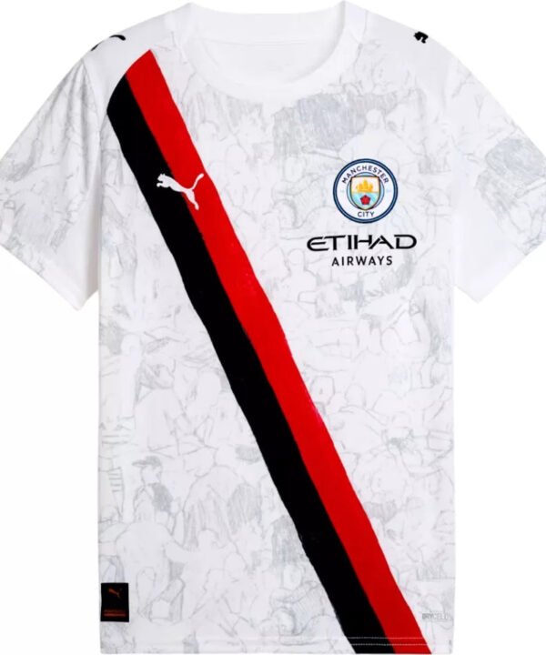Camisa Manchester City Away 25/26 s/n° Torcedor Masculina - Branco