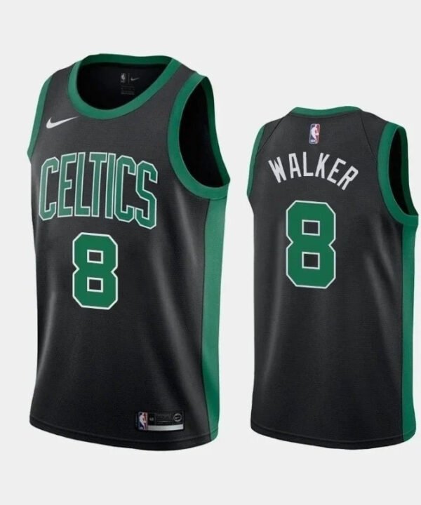 Regata NBA Boston Celtics Authentic Walker 8 - Preta