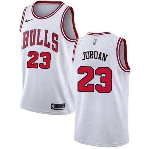Regata NBA Chicago Bulls Authentic Jordan 23 - Branca