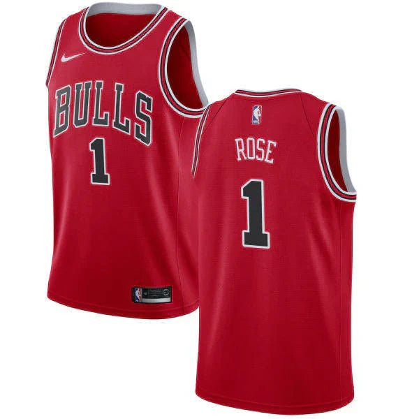 Regata NBA Chicago Bulls Authentic Rose 1 - Vermelha