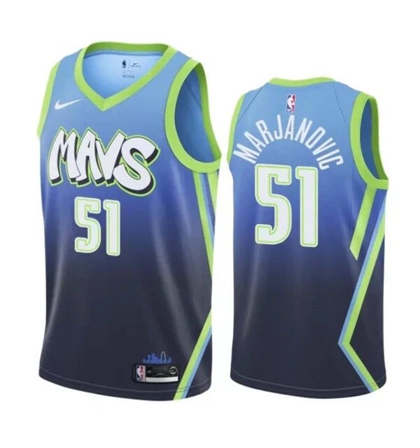 Regata NBA Dallas Mavericks City Edition 19/20 Authentic Swingman Marjanovic 51