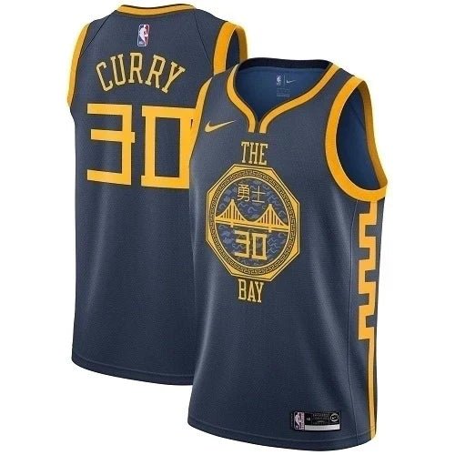Regata NBA Golden State Warriors City Edition 18/19 Authentic Swingman Curry 30