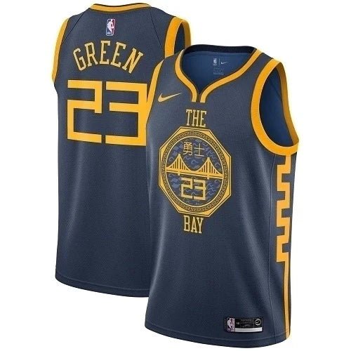 Regata NBA Golden State Warriors City Edition 18/19 Authentic Swingman Green 23