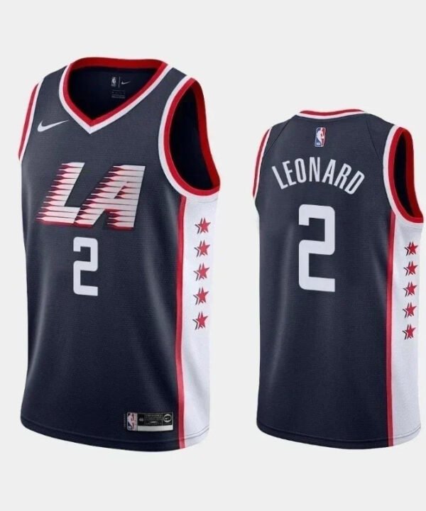 Regata NBA Los Angeles Clippers Authentic Swingman Leonard 2 - Azul Marinho