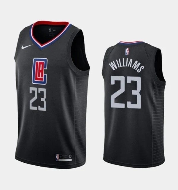 Regata NBA Los Angeles Clippers Authentic Swingman Williams 23 - Preta